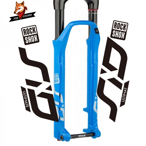 Moutain Bicycle MTB Fork  Decal Stickers for rock shox SID ULTIMATE